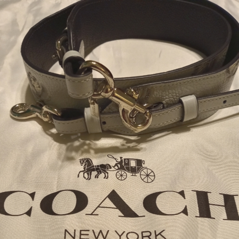 Coach novelty bag strap